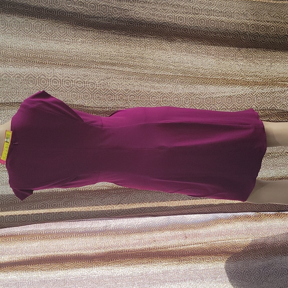 Catherine Malandrino Fuchsia Blush Knit Dress - Picture 6 of 7